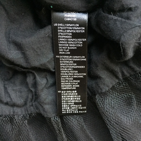 *SOLD* ๐ฅโจF21 Flirty Black & Tan Lace Mini Dress - Picture 6 of 8